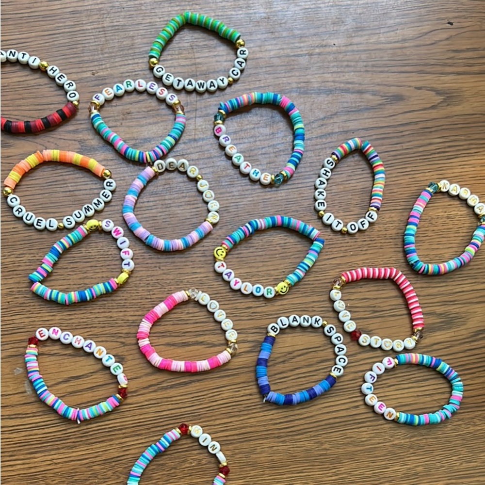 Taylor swift Eras tour friendship bracelets mystery 10pc set